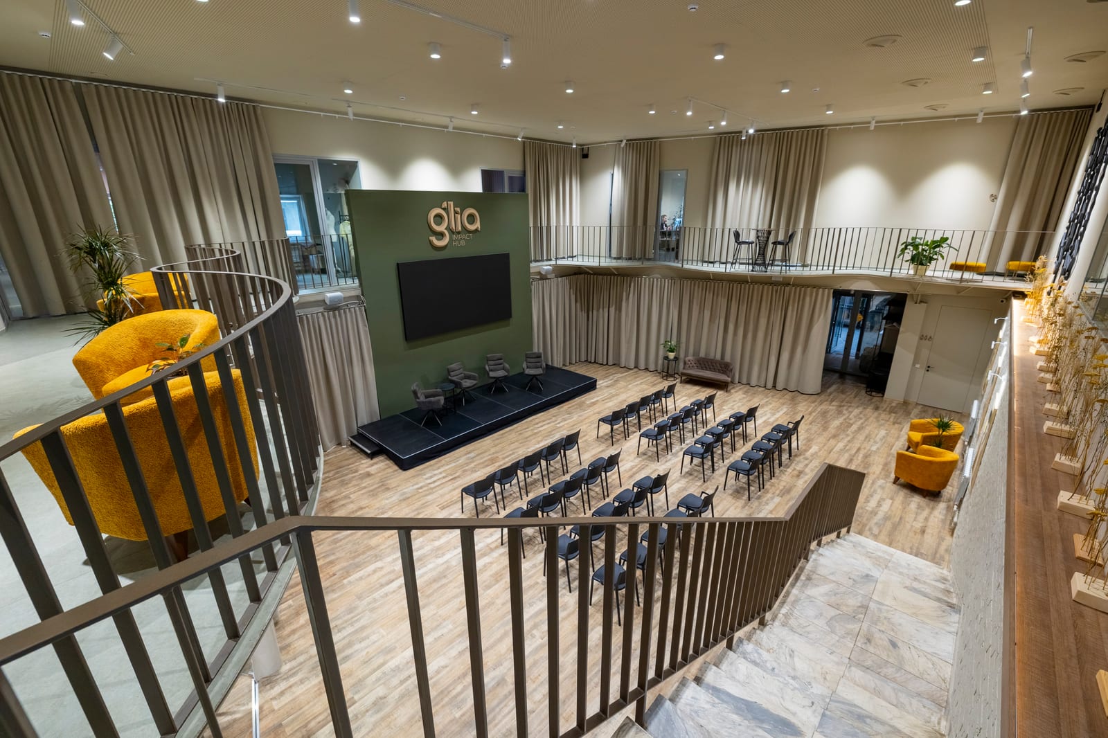 Conference Hall at Glia Impact Hub